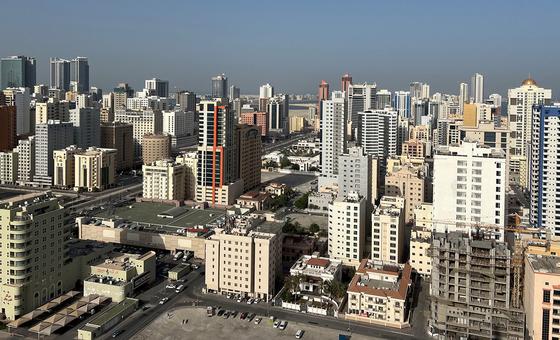 مشهد من العاصمة البحرينية المنامة.